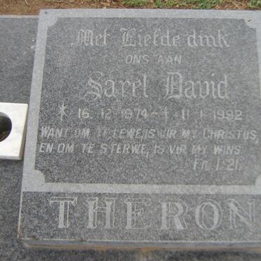 THERON Sarel David 1974-1992