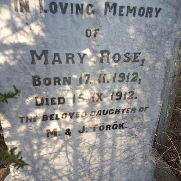 TÖRÖK Mary Rose 1912-1912