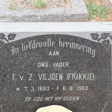VILJOEN F. v. Z. 1883-1963