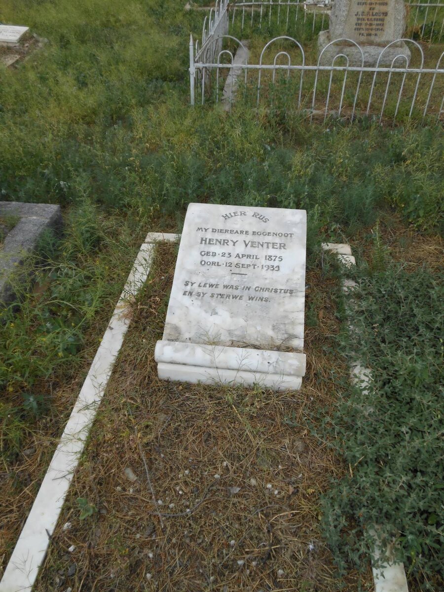 VENTER Henry 1875-1935