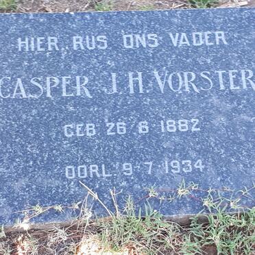VORSTER Casper J.H. 1882-1934