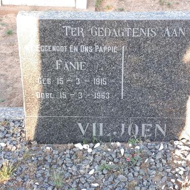 VILJOEN Fanie 1915-1963