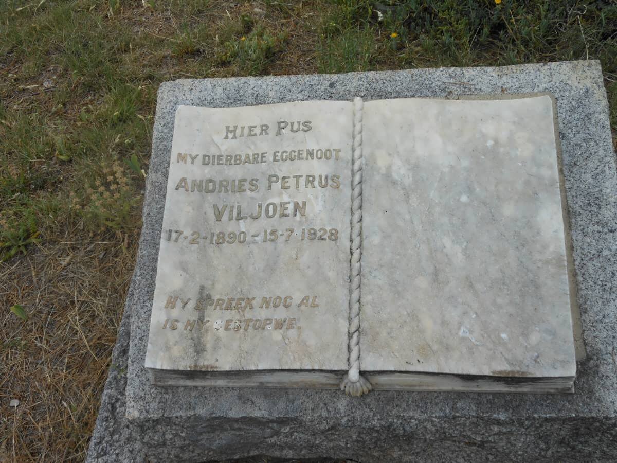 VILJOEN Andries Petrus 1890-1928