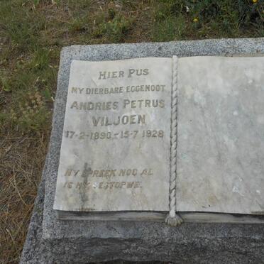VILJOEN Andries Petrus 1890-1928