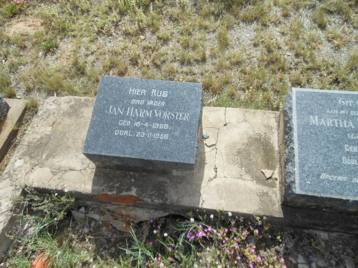 VORSTER Jan Harm 1869-1958