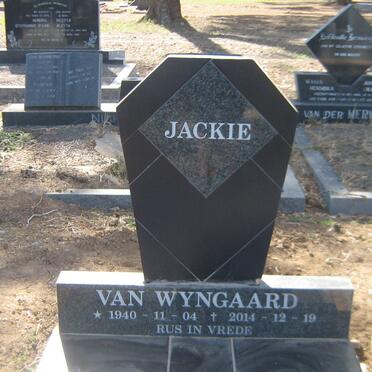 WYNGAARD Jackie, van 1940-2014