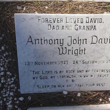 WRIGHT Anthony John David 1927-2015