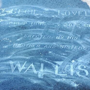 WALLIS Cecil Lovell 1896-1976