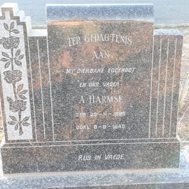 HARMSE A. 1888-1949