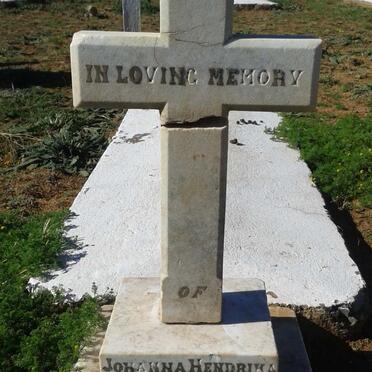 VILLIERS Johanna Hendrika, de 1897-1904