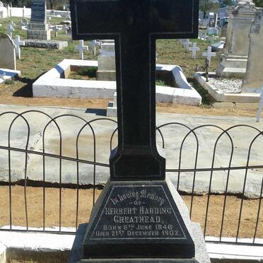 GREATHEAD Herbert Harding 1846-1902