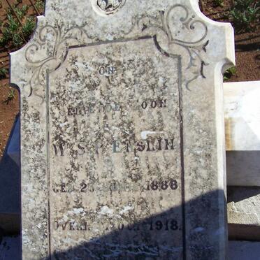 ENSLIN W.S.P. 1888-1918