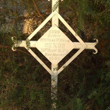 DIXON William Wilson -1903