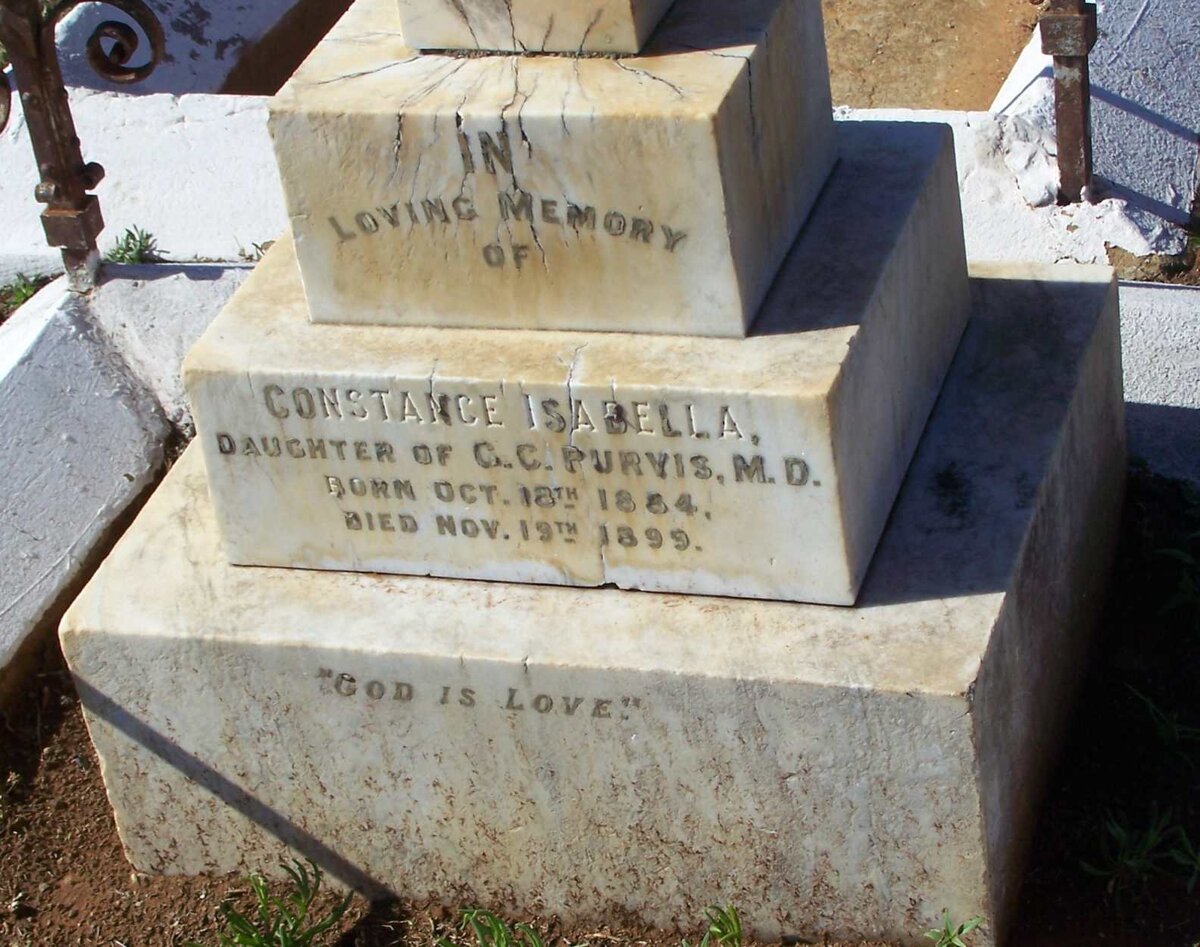 PURVIS Constance Isabella 1884-1899