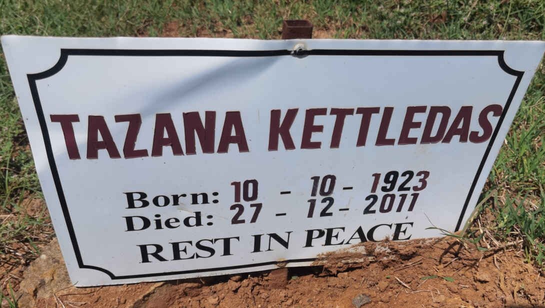 KETTLEDAS Tazana 1923-2011