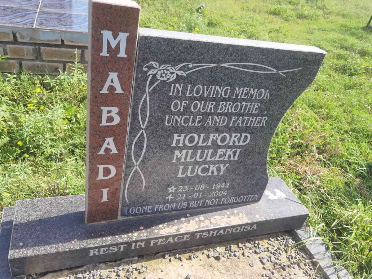 MABADI Holford Mluleki Lucky 1944-2004