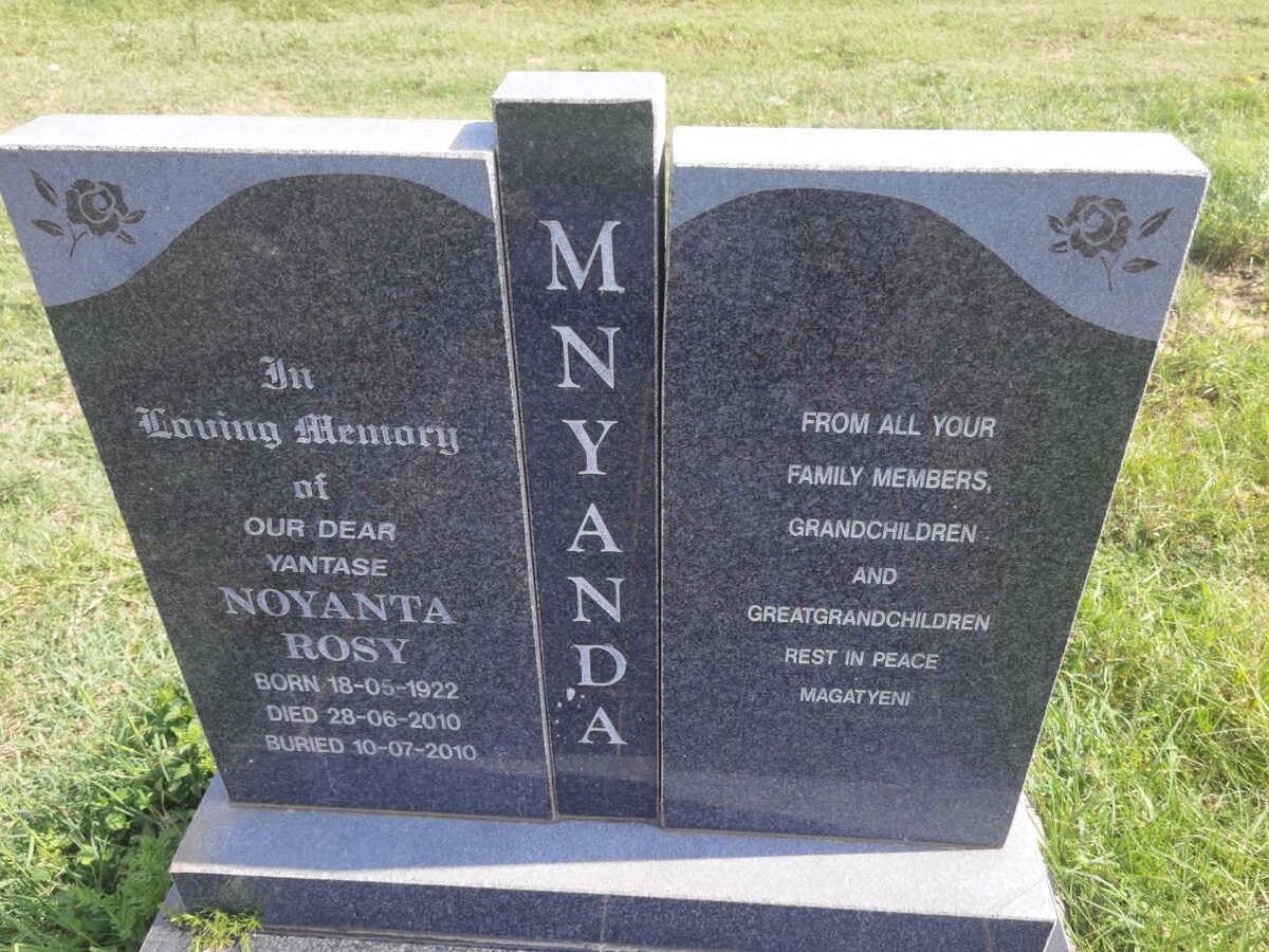 MNYANDA Noyanta Rosy 1922-2010