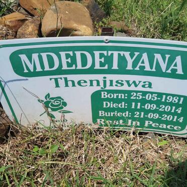 MDEDETYANA Thenjiswa 1981-2014