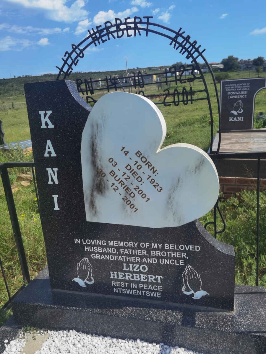 KANI Lizo Herbert 1923-2001