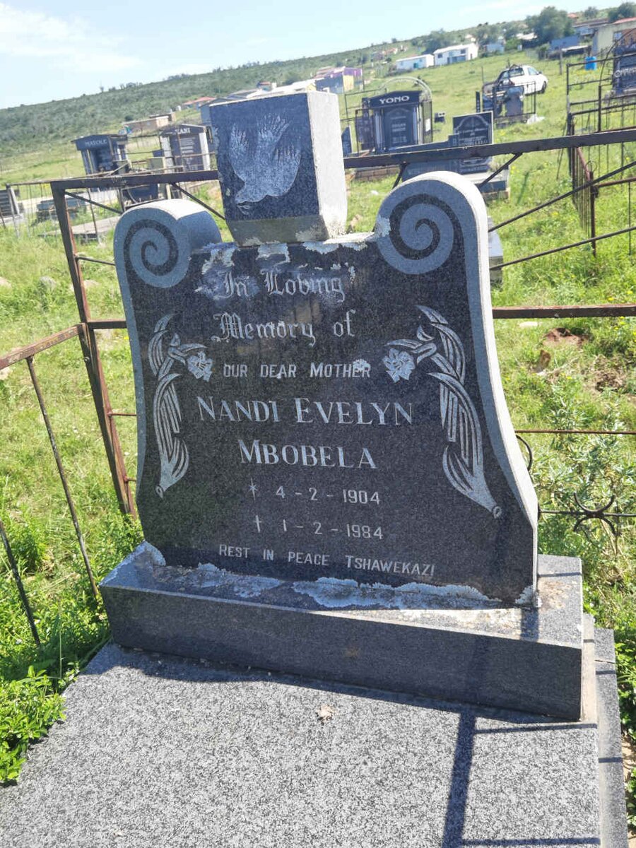 MBOBELA Nandi Evelyn 1904-1984