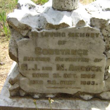 ADCOCK Constance 1902-1903