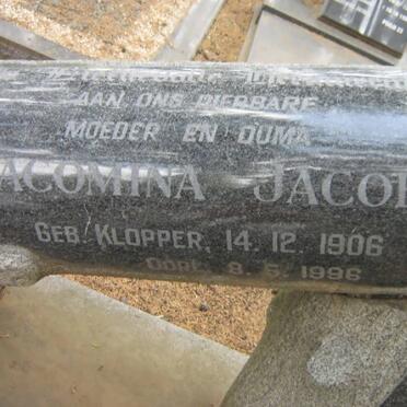 CLOETE Johannes Arnoldus 1900-1958 &amp; Jacomina Jacoba KLOPPER 1906-1996