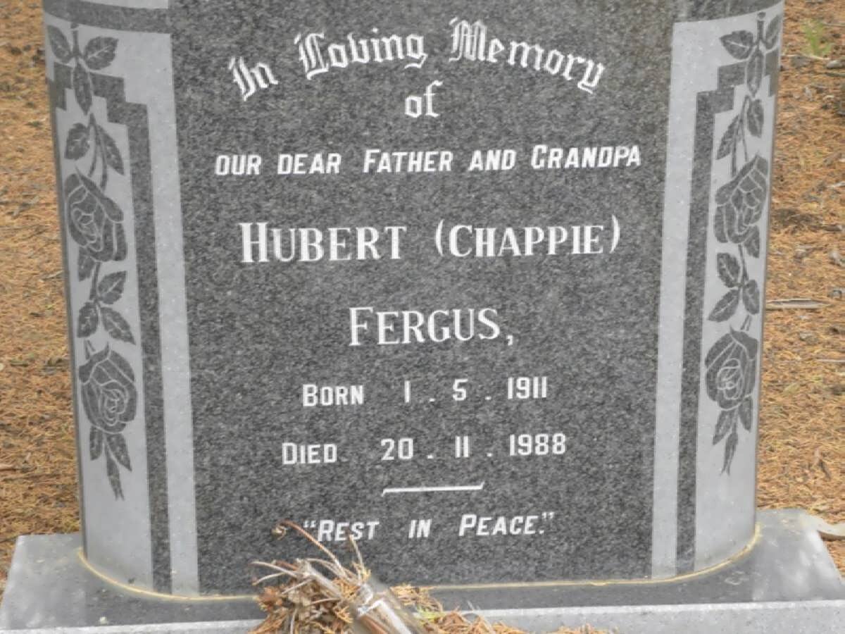 FERGUS Hubert 1911-1988