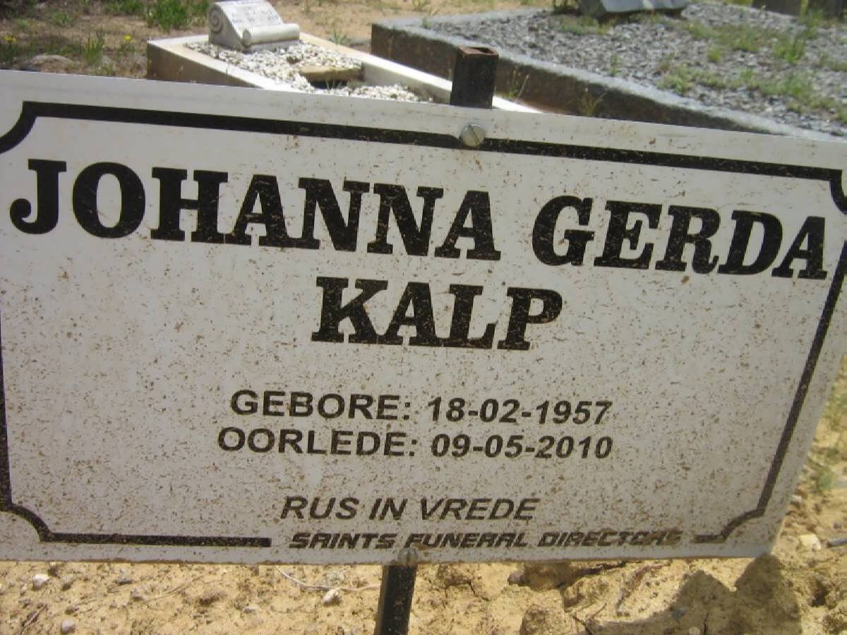 KALP Johanna Gerda 1957-2010
