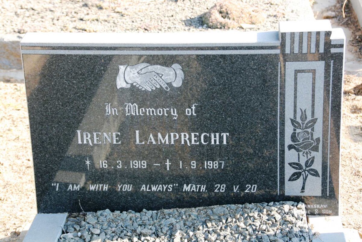 LAMPRECHT Irene 1919-1987