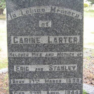 LARTER Carine 1898-1944