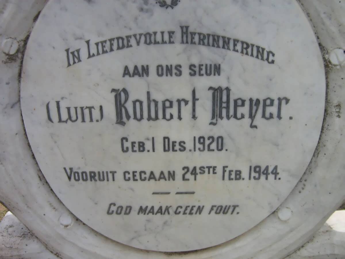 MEYER Robert 1920-1944
