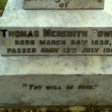 POWELL Thomas Meredith 1939-1901