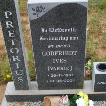 PRETORIUS Godfriedt Ives 1967-2004