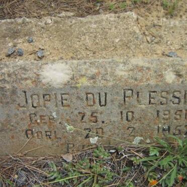 PLESSIS Jopie, du 1951-1952