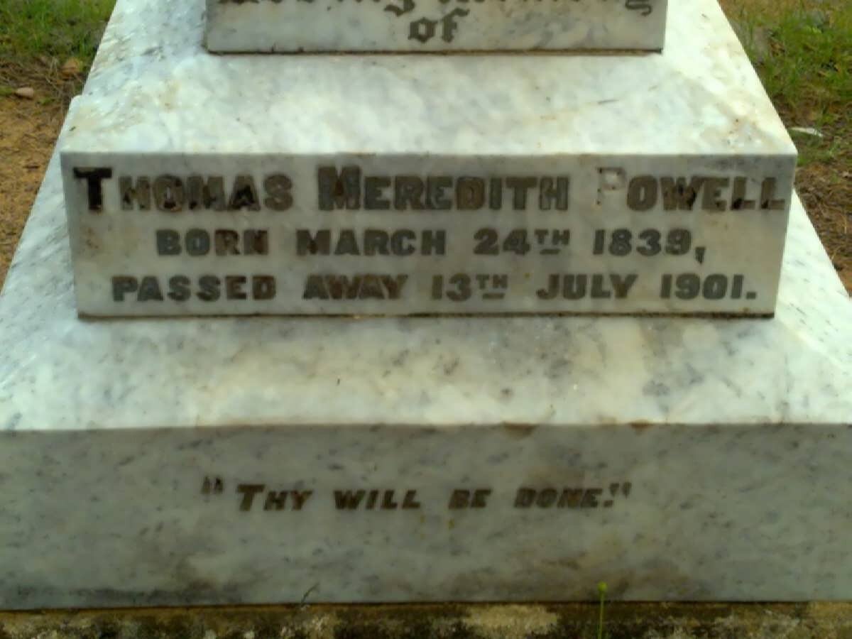 POWELL Thomas Meredith 1939-1901
