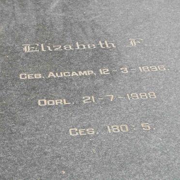 PRETORIUS Marthinus W. 1890-1968 &amp; Elizabeth F. AUCAMP 1896-1988