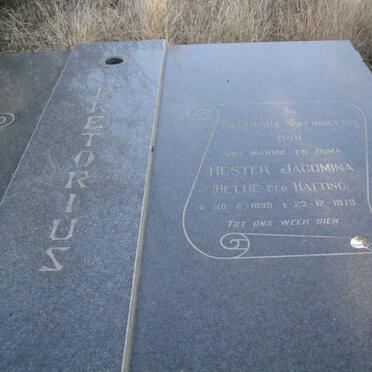 PRETORIUS Willem 1896-1972 &amp; Hester Jacomina HATTING 1898-1979