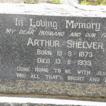 SHELVER Arthur 1873-1939