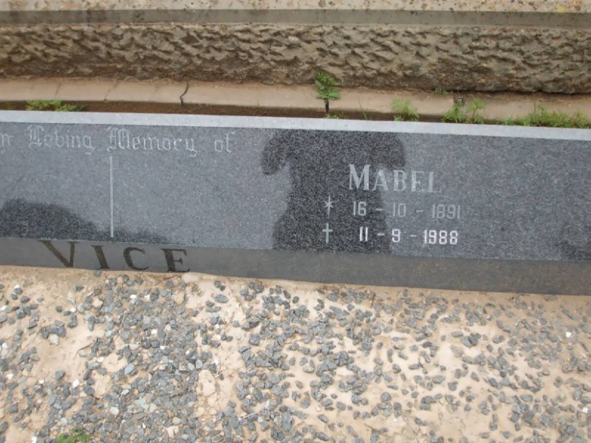 VICE Mabel 1891-1988