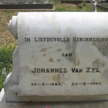 ZYL Johannes, van 1885-1946