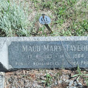 TAYLOR Maud Mary 1883-1964