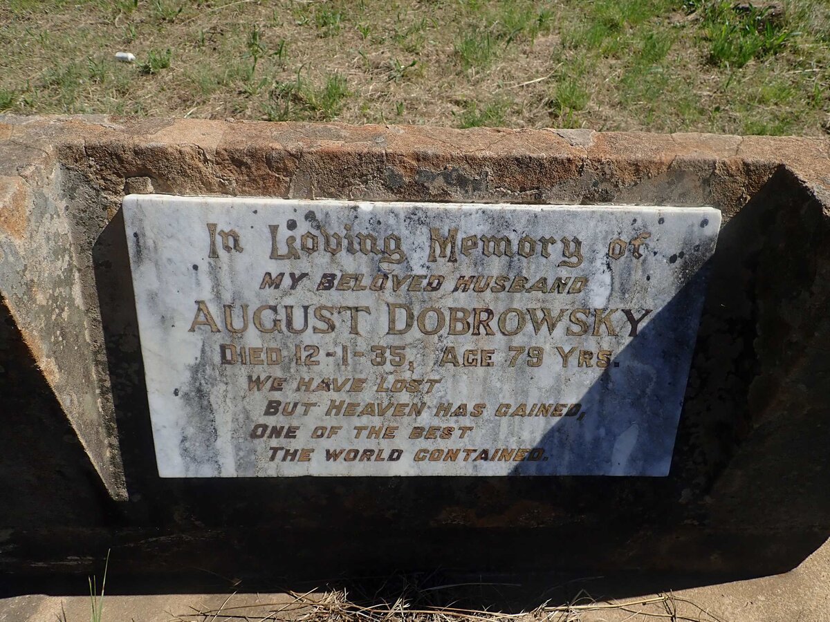 DOBROWSKY August -1935