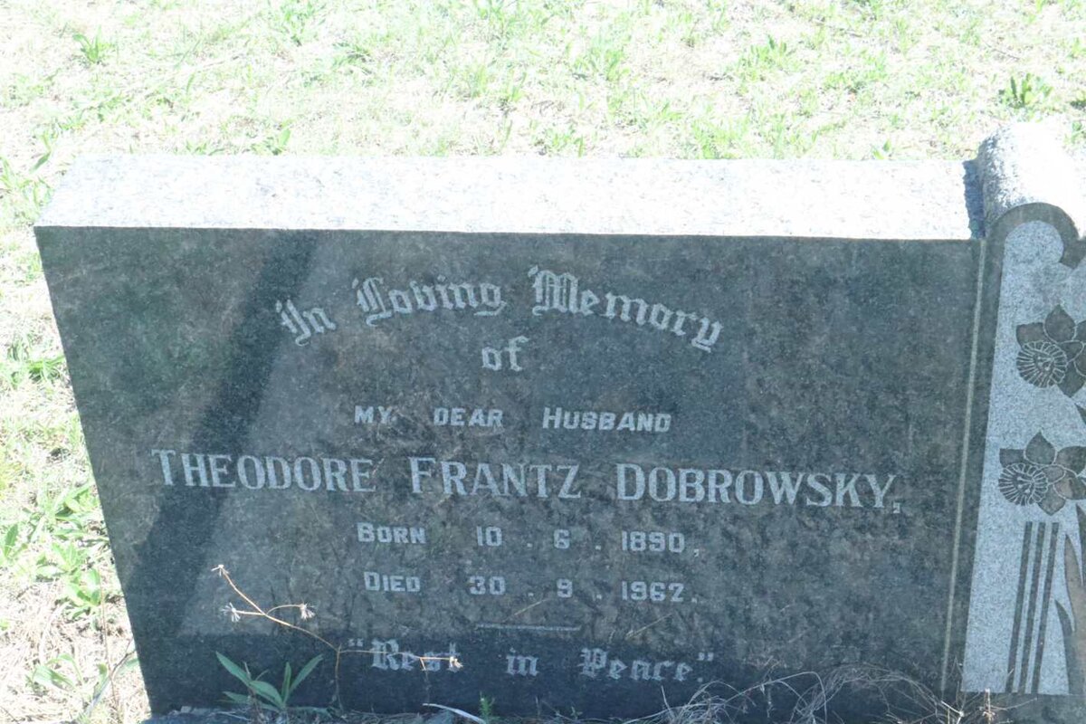 DOBROWSKY Theodore Frantz 1890-1962