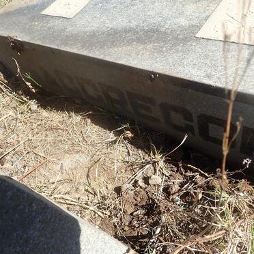 MACGREGOR James 1875-1940 &amp; Sina Berendiena 1888-1965