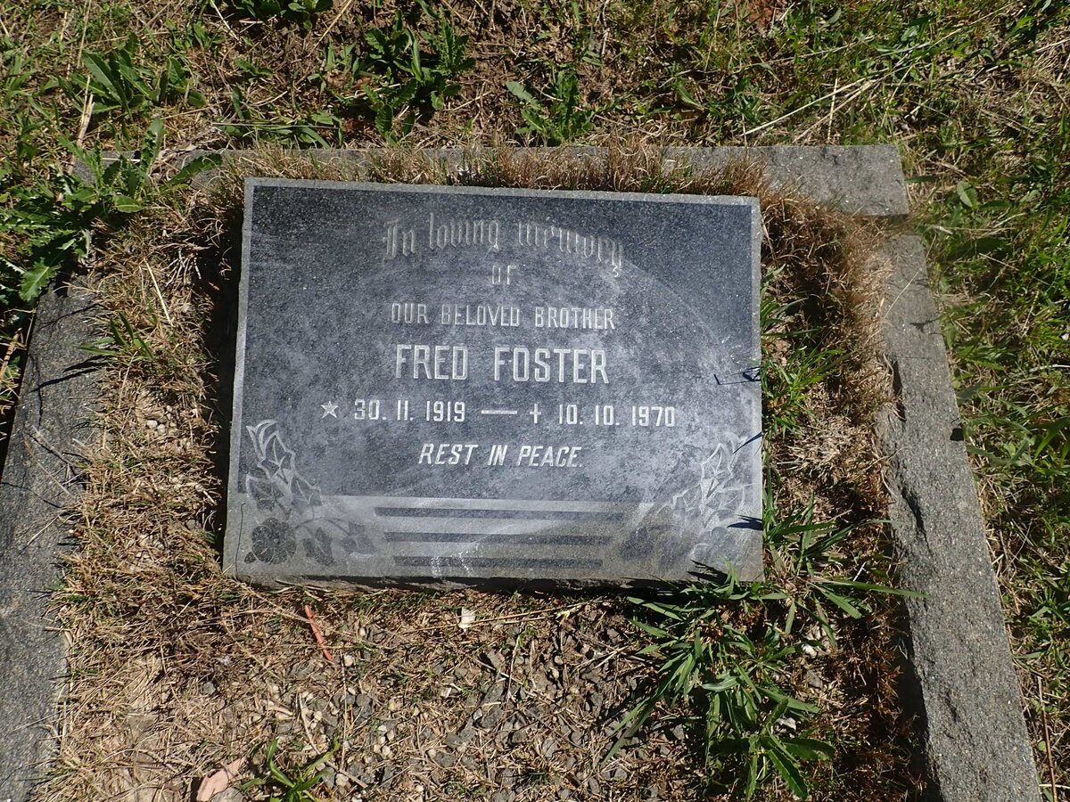 FOSTER Fred 1919-1970