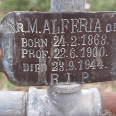 ALFERIA M. 1868-1944