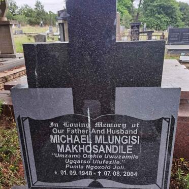 CANCA Michael Mlungisi Makhosandile 1948-2004