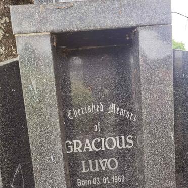 DABULA Gracious Luvo 1963-2009