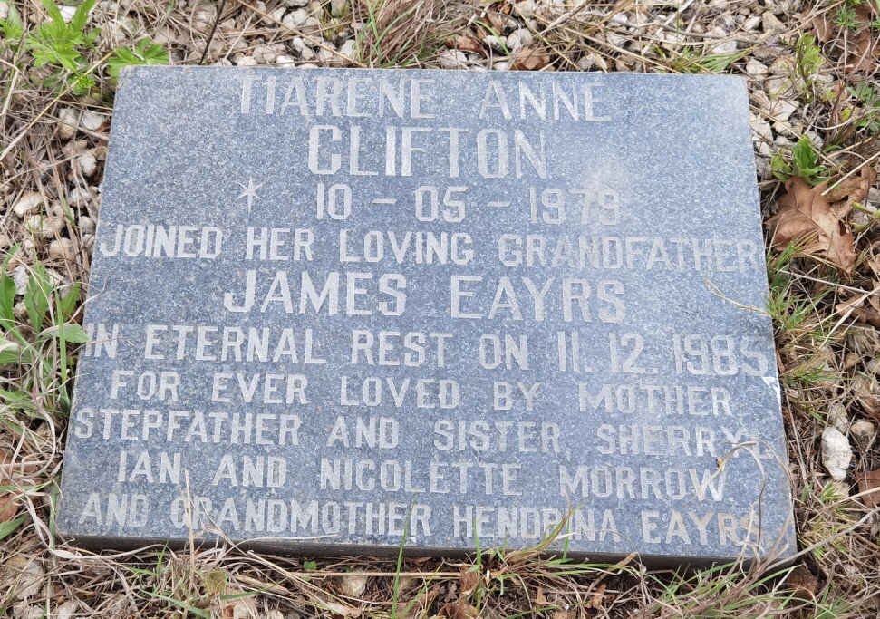 EAYRS James Ignatius 1913-1982 :: CLIFTON Tiarene Anne 1979-1985