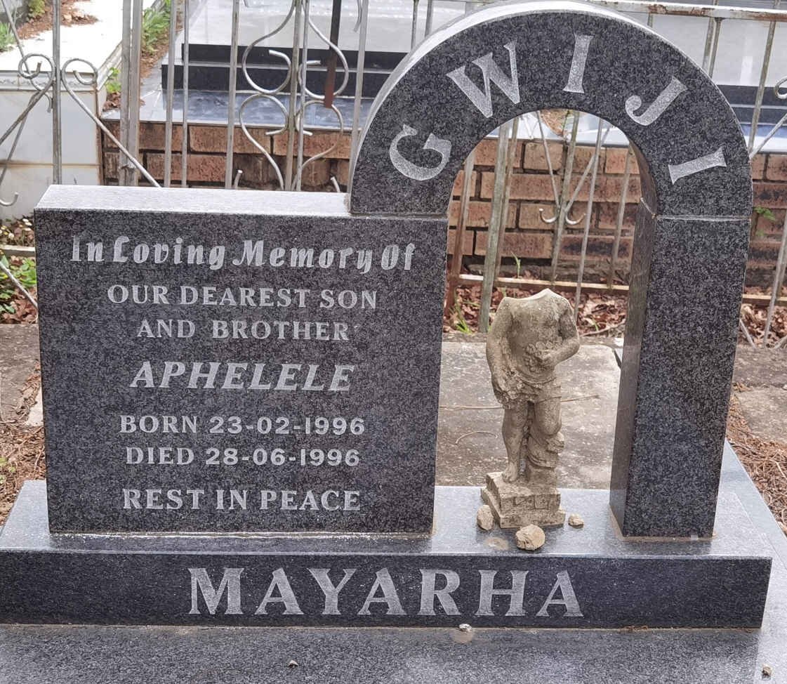 GWIJI Aphelele 1996-1996